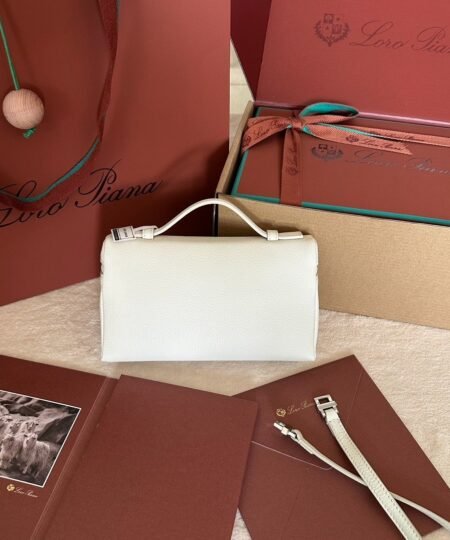 Alternative view of [True-to-ORIGINAL]Loro Piana Extra Pocket L19 Whisper White For Women 4.3 in/11 cm FAN4045 1615