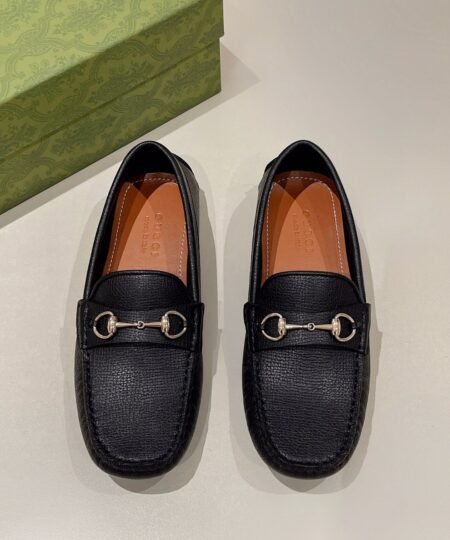 Gucci Men’s Horsebit Driver Black For Men ‎674254 UDU00 1000