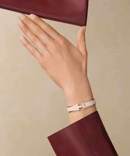 Alternative view of Hermes Clic H Bracelet Rose Candeur H700001FP1ZPM