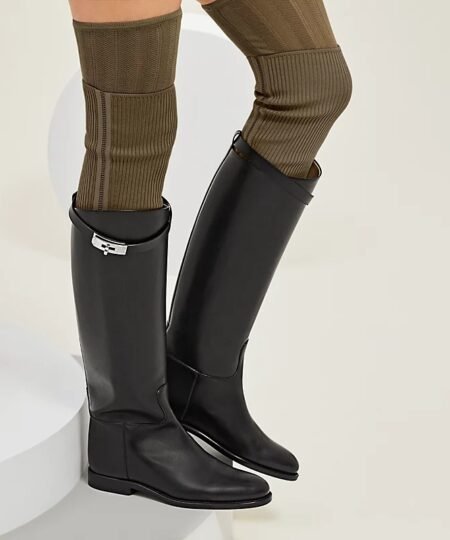 Alternative view of Hermes Jumping Boot Black For Women H042138Z 01400