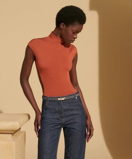 Alternative view of Hermes Kelly Jean 18 Belt Bleu Navy For Women H010777UKAA