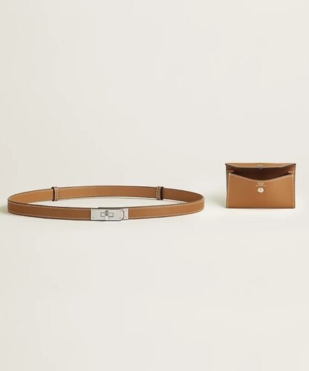 Alternative view of Hermes Kelly Pocket 18 Belt Gold For Women H081120CK37