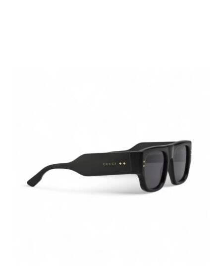Gucci Square-Frame Sunglasses Black 733376 J0740 1012