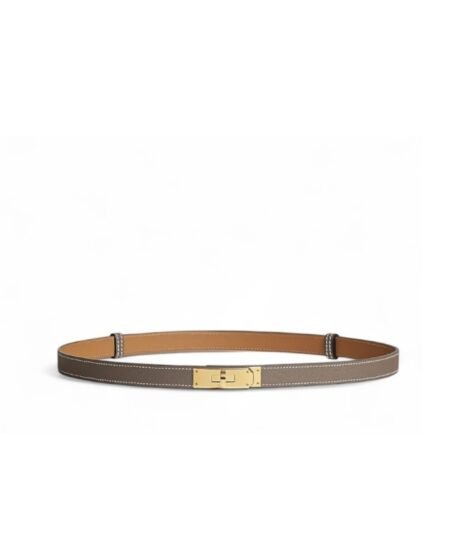 Hermes Kelly 18 Belt Étoupe For Women H069853CC18