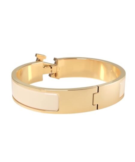 Alternative view of Hermes Clic H Bracelet Crème H700001F 85PM