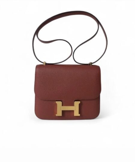 Hermes Constance Burgundy For Women 19cm / 7.4in