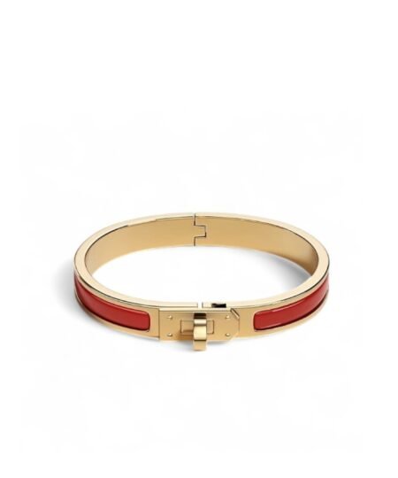 Hermes Mini Clic Kelly Bracelet Rouge Amarante H200004F 94PM