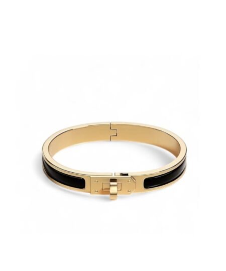 Hermes Mini Clic Kelly Bracelet Noir H200004F 01PM
