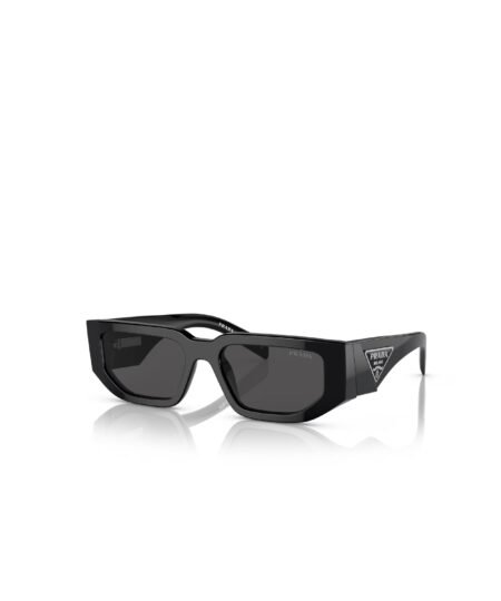 Prada Rectangle-Frame Sunglasses Black PR09ZS 1AB5S0 5418