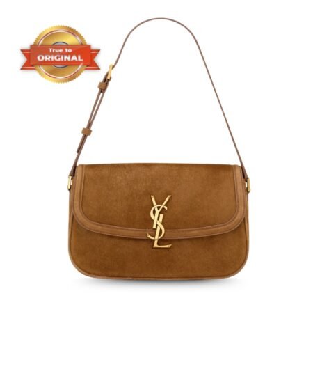 [True-to-ORIGINAL] Saint Laurent Solferino Medium Caramel Cognac For Women 24.5cm/9.6in 8323301U80W2916