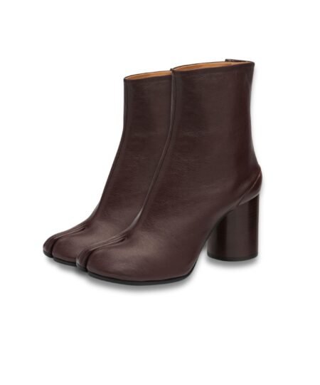 Maison Margiela Tabi Ankle Boots Brown For Women 8cm/3in – S58WU0260P3753T2264
