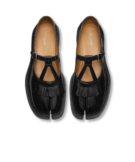 Maison Margiela Flat Tabi Country Mary-Janes Black For Women – S58WR0115P3827T2348