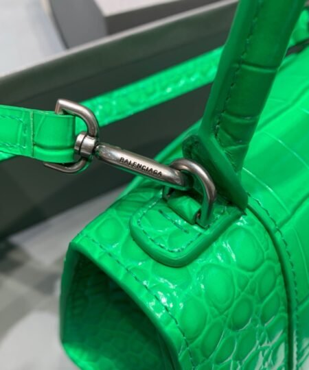 Alternative view of Balenciaga Hourglass XS Handbag In Bright Green, For Women, Women’s Bags 7.4in/19cm
