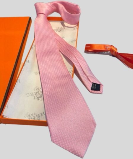 Alternative view of Hermes Elegent Rose Silk Tie For Men