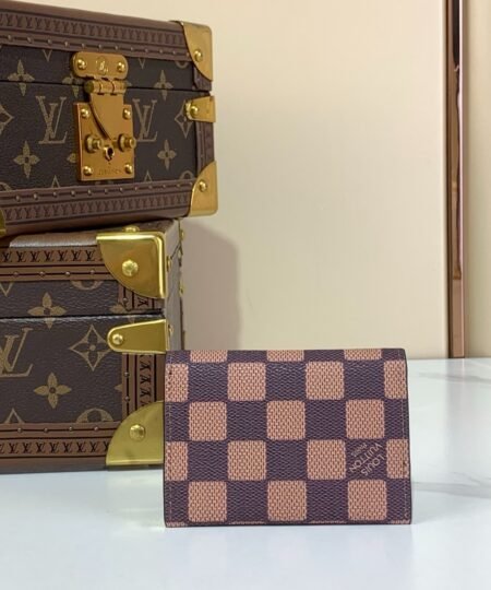 Alternative view of Louis Vuitton Slim Card Holder Wallet Brown 11cm/4.2in – N40812