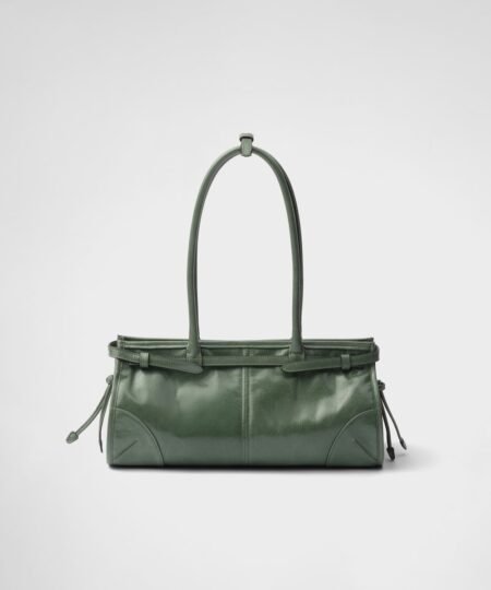 Alternative view of [True-to-ORIGINAL] Prada Bonnie Medium Shoulder Bag Sage 32cm/13in – 1BA426_2CYR_F014J_V_MOO