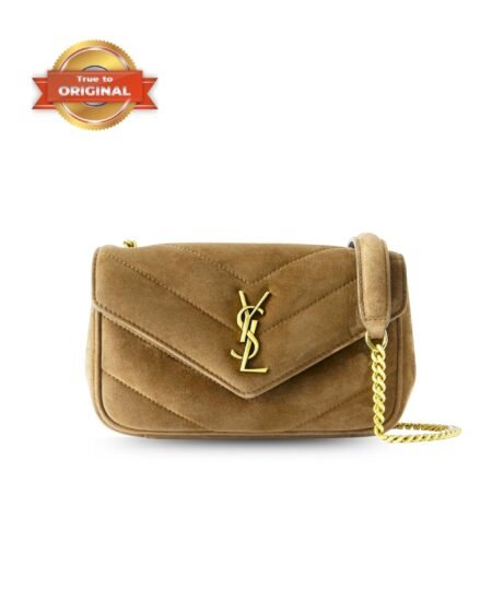 [True-to-ORIGINAL] Saint Laurent Loulou Mini Brown For Women 20cm/7.9in