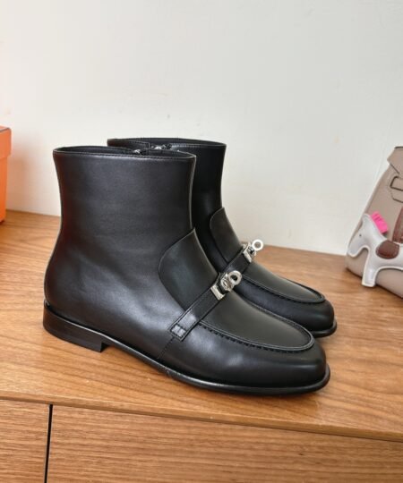 Alternative view of Hermes Kelsy Ankle Boot Noir For Women H251005Z 02355