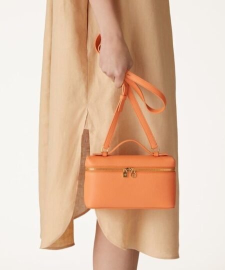 Alternative view of [True-to-ORIGINAL]Loro Piana Extra Pocket L19 Bag Cinnamon Orange  For Women 4.3in/11cm FAN4045 L0AX