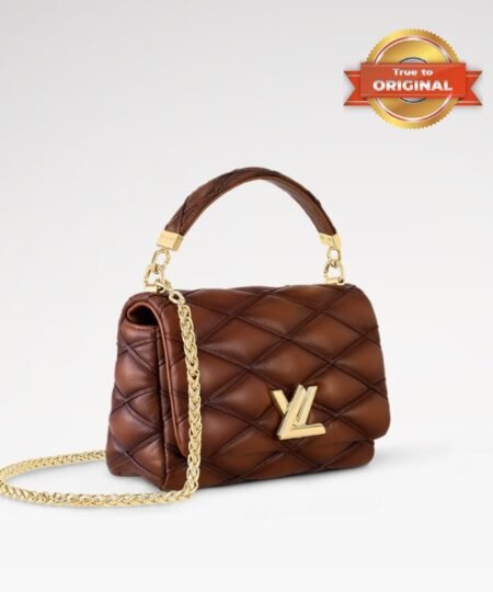 Alternative view of [True-to-ORIGINAL] Louis Vuitton GO-14 MM Handbag Tan For Women 23cm/9.1in M23601