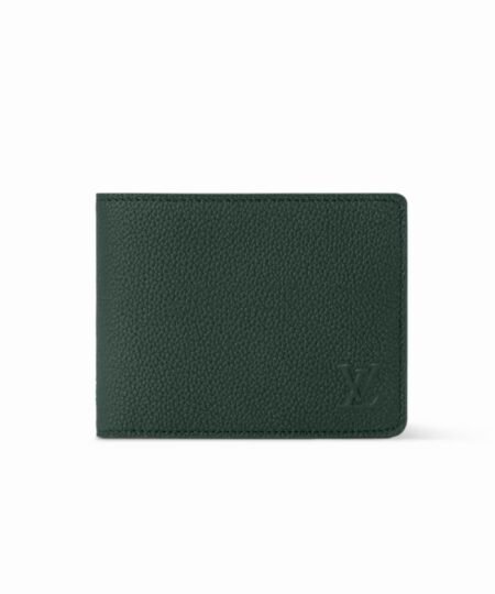Louis Vuitton Multiple Wallet Forest Green For Men 4.5in/11cm M25947
