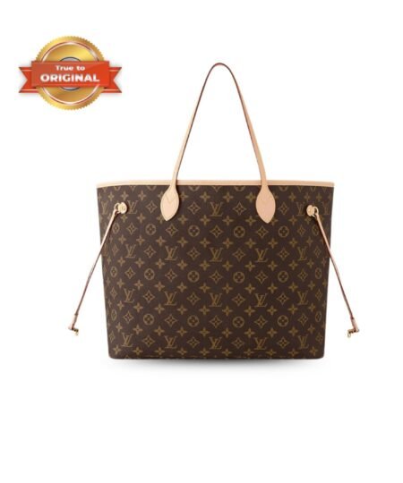 [True-to-ORIGINAL] Louis Vuitton Neverfull GM Tote Bag Monogram Canvas Brown For Women 39cm/15.4in M46978