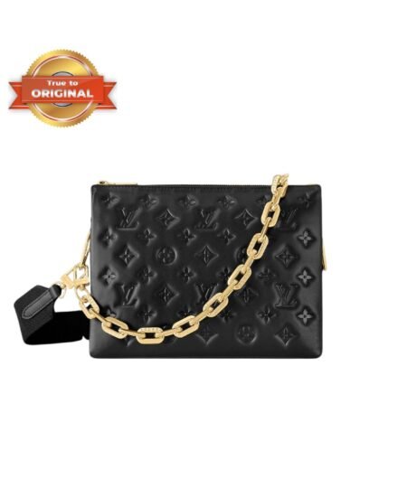 [True-to-ORIGINAL] Louis Vuitton Coussin PM Monogram Black Bag For Women 26cm/10.2 In