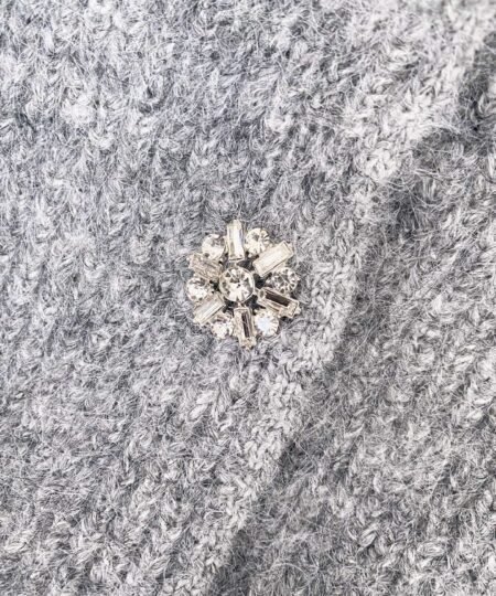 Alternative view of Chanel Clothes - Cardigan Light Gray For Women