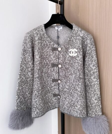 Chanel Clothes - Cardigan Black/White For Women