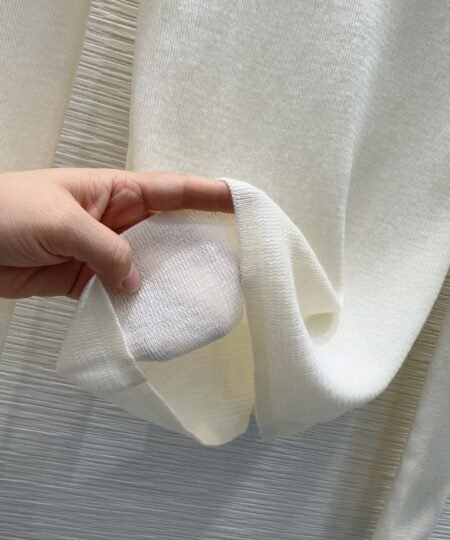 Alternative view of Prada Clothes -  Long Sleeves Turtleneck Sweater Cream For Women