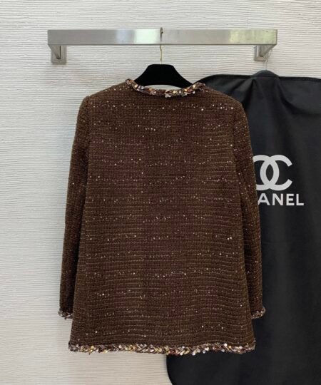 Alternative view of Chanel Clothes -  Long Sleeves Vest Brown For Women