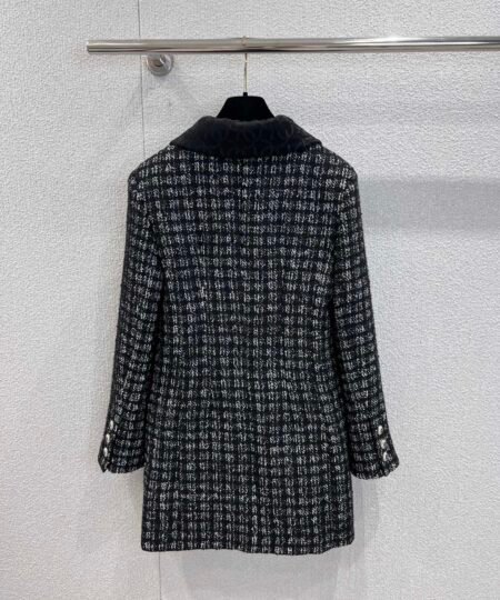 Alternative view of Chanel Clothes -  Long Sleeves Tweed Jacket Coat For Women