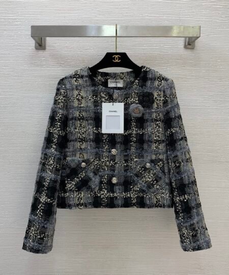 Chanel Clothes -  Long Sleeves Vest Black For Women