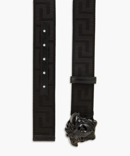 Alternative view of Versace Greca La Medusa Belt Black 4cm For Men