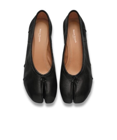 Maison Margiela Flats Tabi New Ballerina Black For Women – S58WZ0128P6378T8013