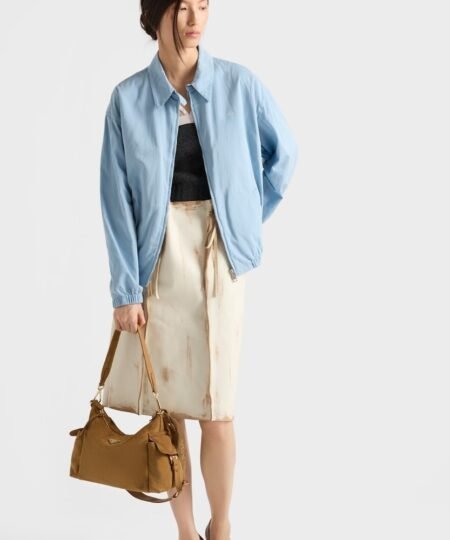 Alternative view of [True-to-ORIGINAL] Prada Explore Large Suede Bag Cinnamon For Women 32cm/12.6in 1BC264_008_F0401_V_NOO