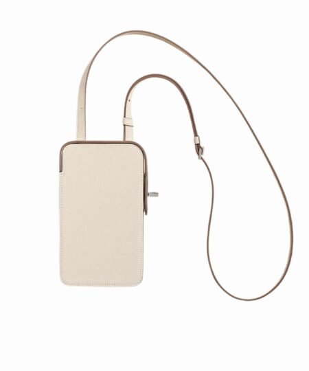 Hermes Hac A Box Phone Case Craie For Women 6.9in/17.5cm H084162CK10