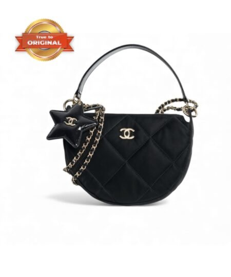 [True-to-ORIGINAL] Chanel Clutch With Chain Black For Women 8.7in/22cm‎ AP4791-B21406-94305