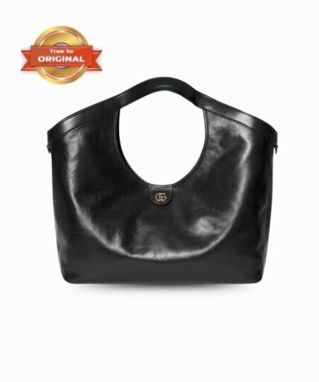 [True-to-ORIGINAL] Gucci Giglio Large Tote Bag Black For Women 23.6in/60cm ‎‎‎853971 AAF2H 1060