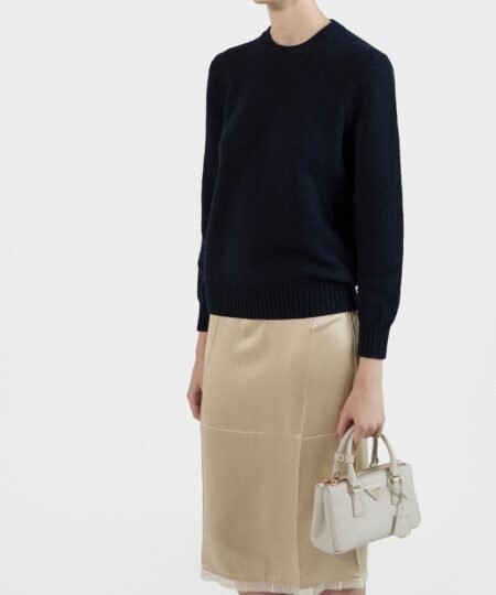 Alternative view of [True-to-ORIGINAL] Prada Galleria Mini Saffiano Leather Bag Chalk White For Women 8.3in/21cm ‎‎‎1BA916_NZV_F0K74_V_EOO