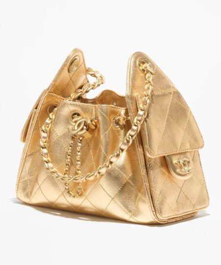 Alternative view of [True-to-ORIGINAL] Chanel 25 Mini Handbag Gold For Women 8.7in/22cm‎ AS5631-B22719-U5344