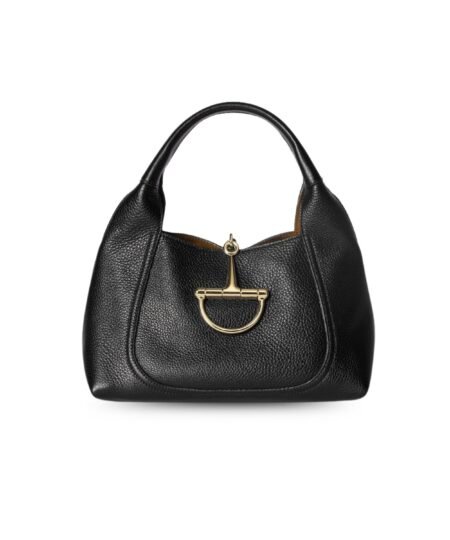 Gucci Softbit Medium Top Handle Bag Black For Women 10.8in/27cm ‎837467 AAEAO 1000