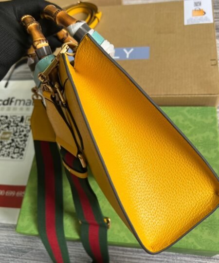Alternative view of Gucci Diana Medium Tote Bag Yellow For Women, Women’s Bags 11in/27cm GG ‎