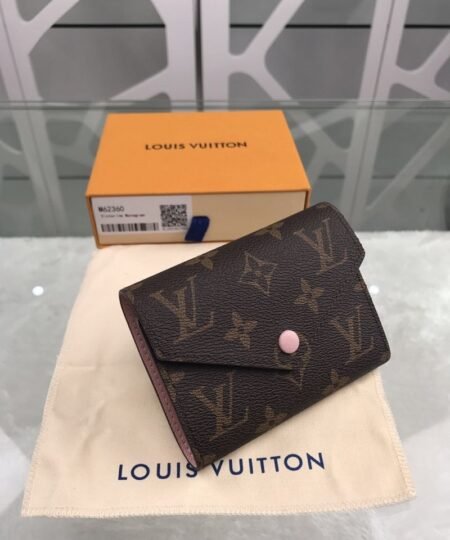 Alternative view of Louis Vuitton Victorine Wallet Monogram Canvas Rose Ballerine Pink For Women, Women’s Wallet 4.7in/12cm LV M62360