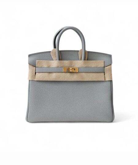 Hermes Birkin 25 Beton Togo Light Blue For Women 25cm / 9.8in