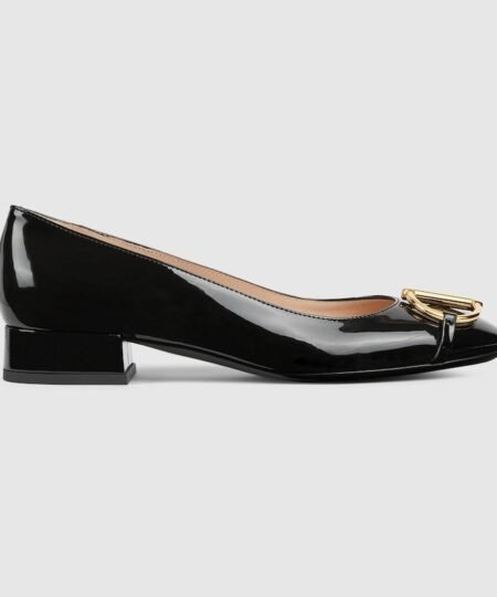 Alternative view of Gucci Ballet Flat With Half Horsebit Black For Women 849652 BNC00 1000