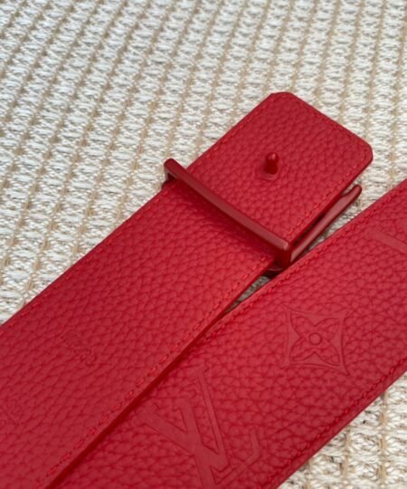 Alternative view of Louis Vuitton Iconic Reversible LV Belt Red LV Women Belt