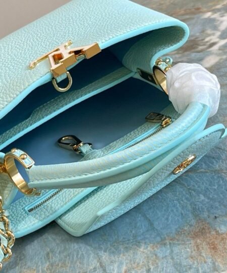 Alternative view of Louis Vuitton Capucines BB Jade Green For Women, Women’s Handbags, Shoulder Bags And Crossbody Bags 10.6in/27cm LV