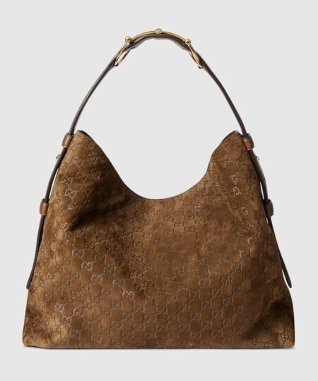 Alternative view of [True-to-ORIGINAL] Gucci Beatrix Large Tote Bag Brown Suede For Women 15.7in/40cm 850546 AAFOJ 2118