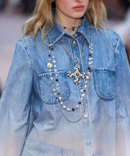 Alternative view of Chanel Pearl Long Necklace For Women ABG608-B22463-U4650